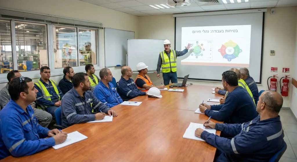 הדרכת בטיחות עובדים (תקנות מסירת מידע) – [חדש]